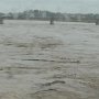 阿賀野川は増水中．上流の南会津や只見町で降った大雨の影響．